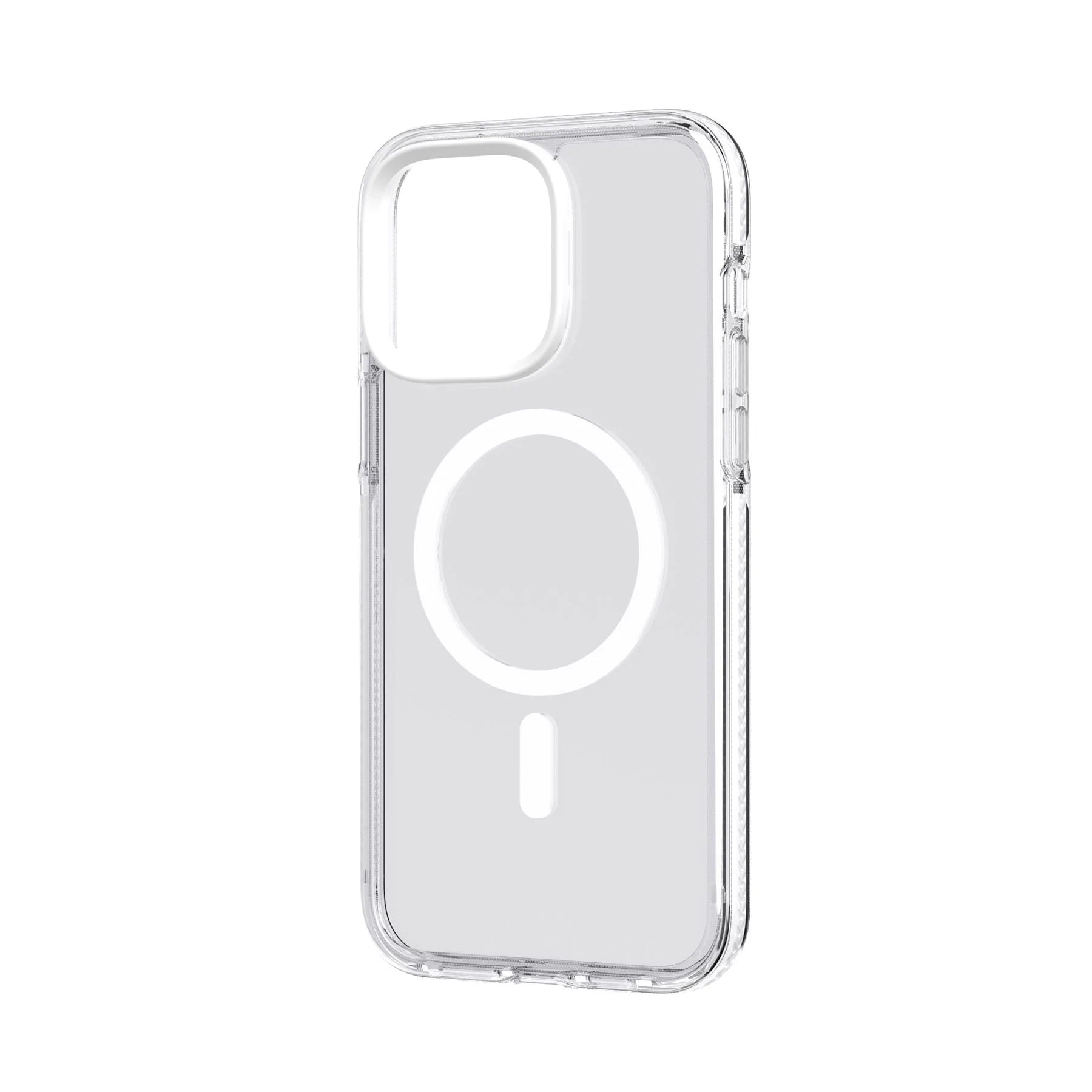 جراب Tech 21 Evo Crystal - متوافق مع Apple iPhone 14 Pro Max MagSafe® - أبيض