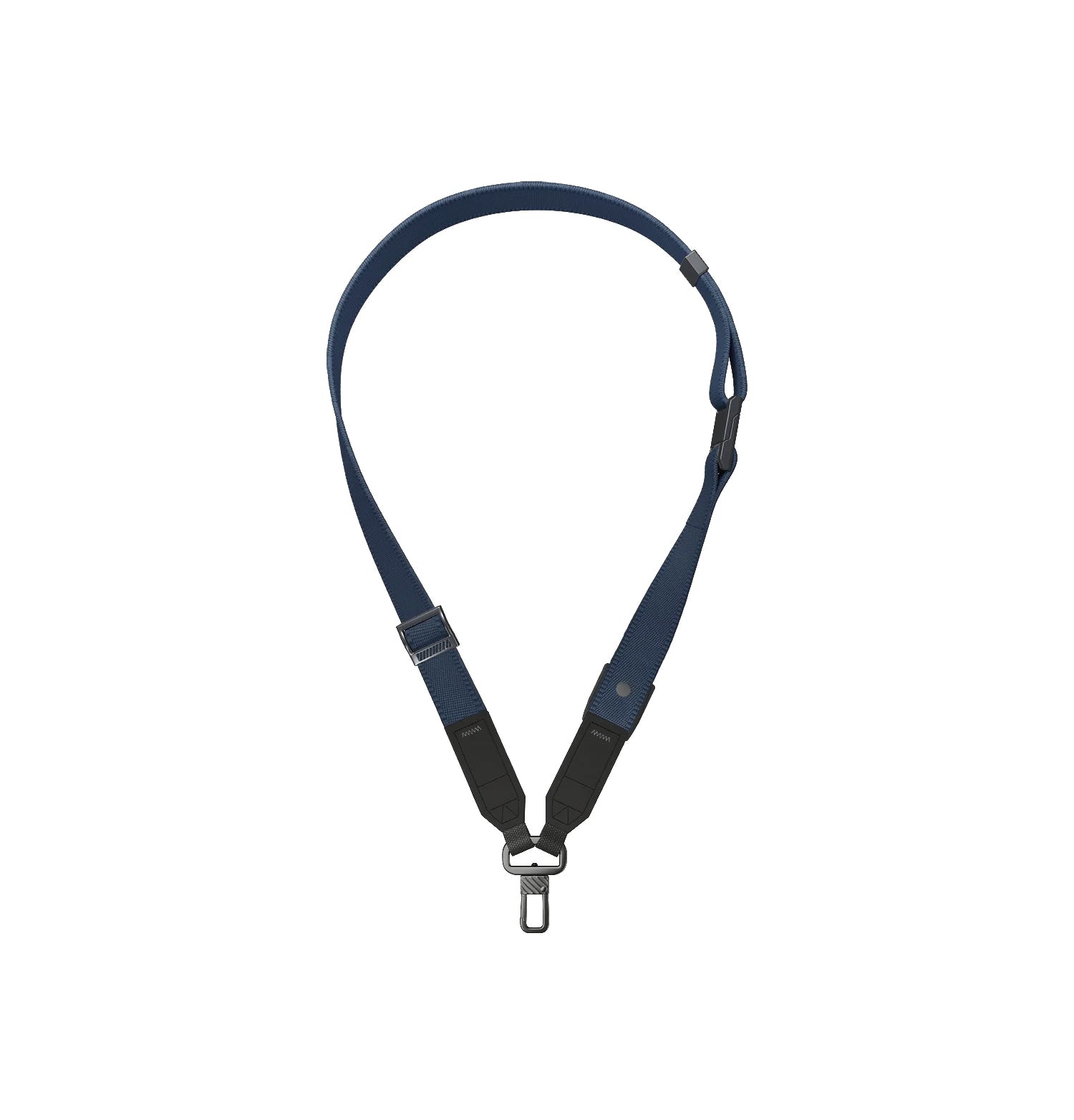 UNIQ VISTA 2-IN-1 LANYARD AND HAND STRAP - BLUE BLACK