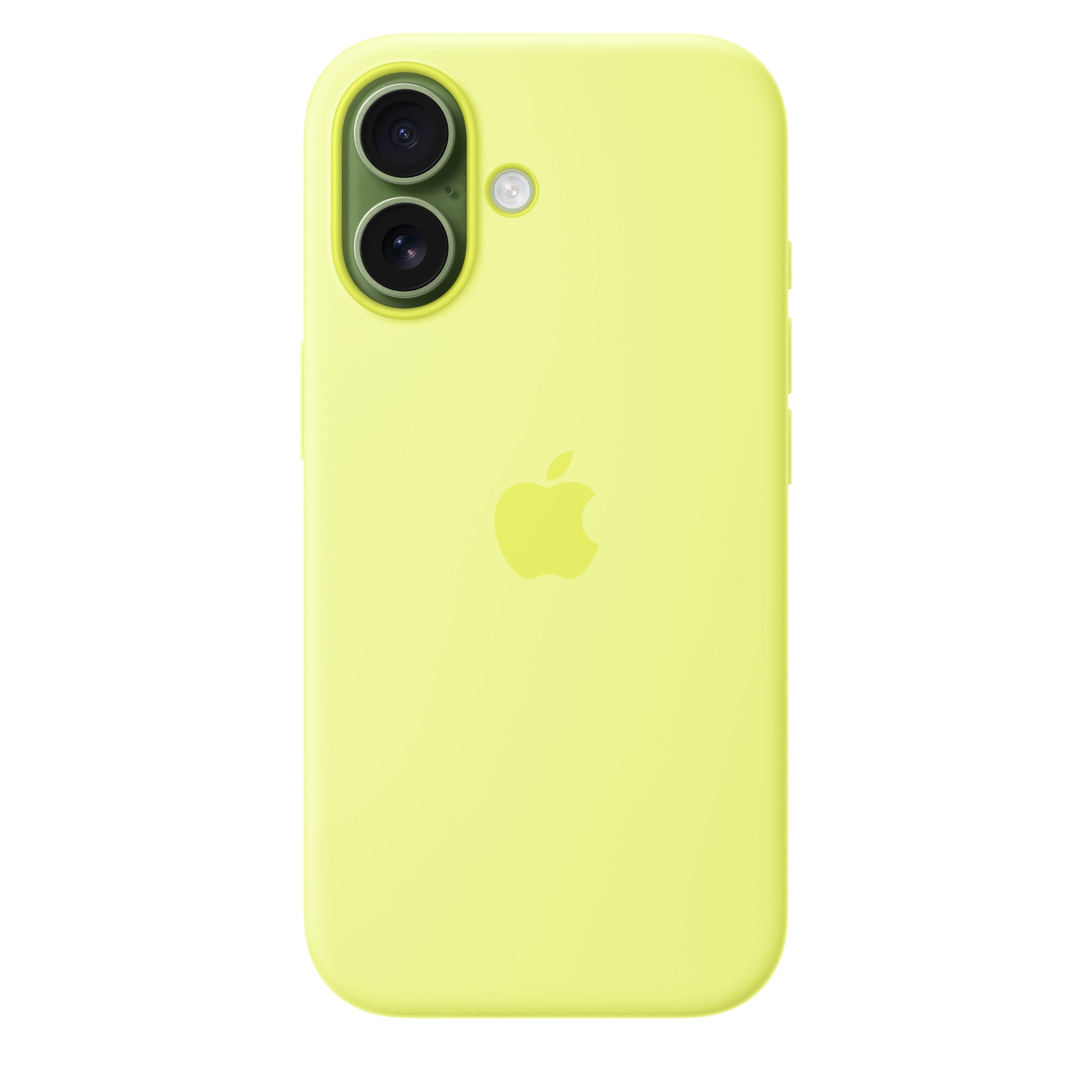 iPhone 17 Silicone Case with MagSafe – Neon Yellow