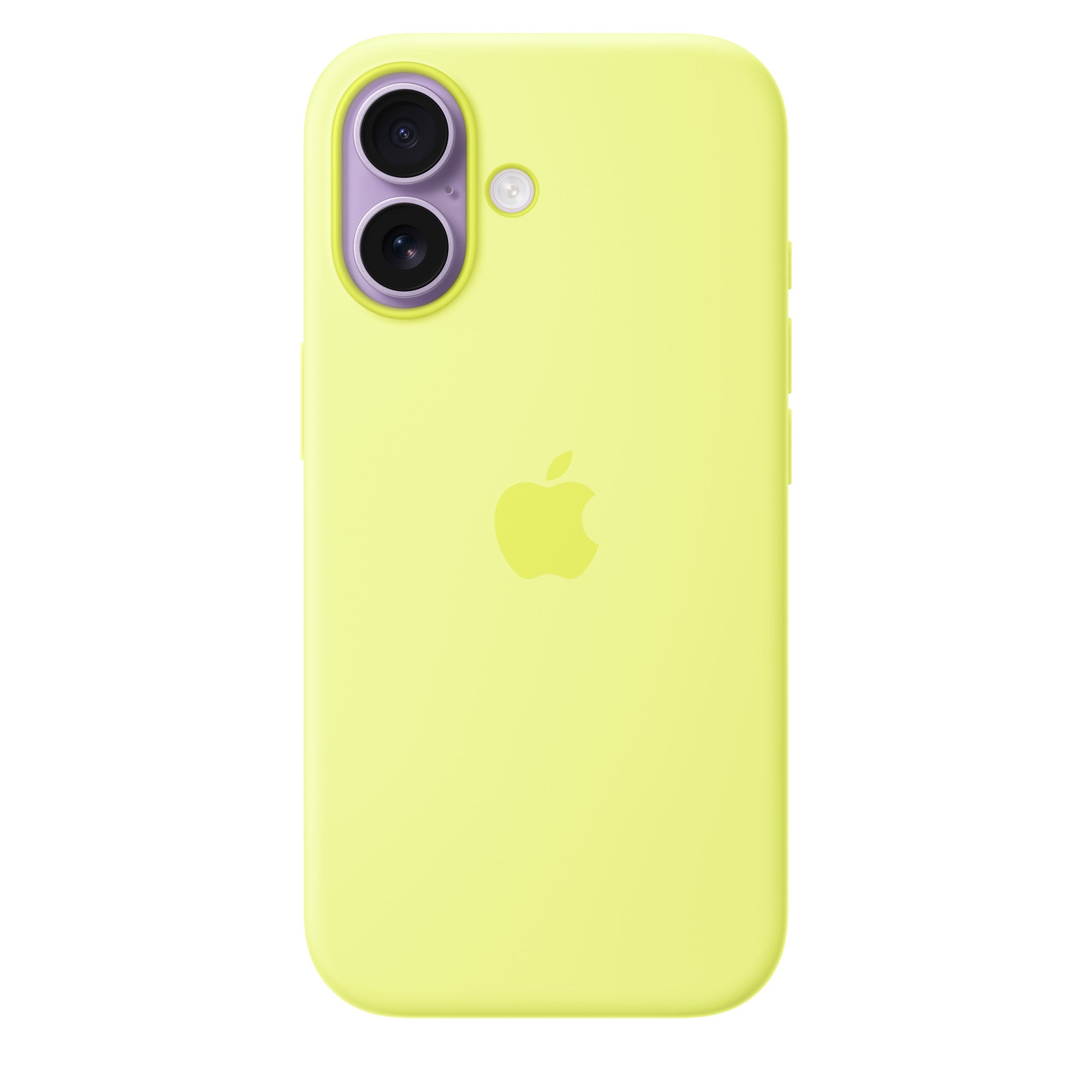 iPhone 17 Silicone Case with MagSafe – Neon Yellow