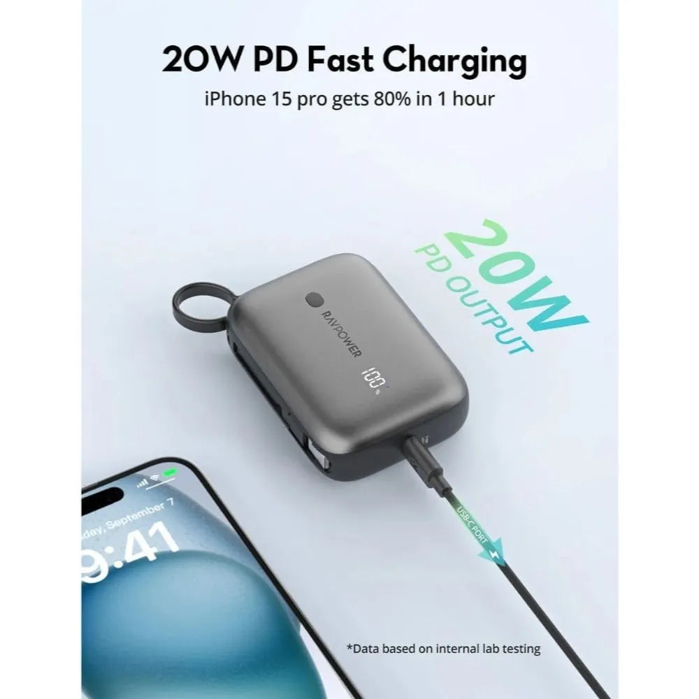 Ravpower Power Bank 10000 mAh Black