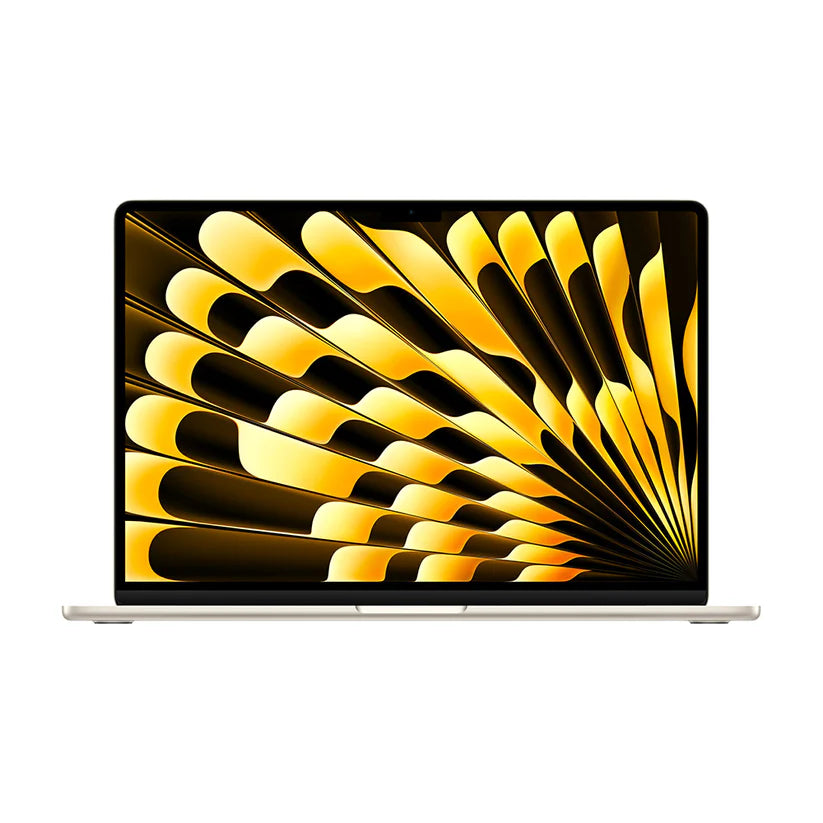 MacBook Air: شريحة Apple M2 مع وحدة معالجة مركزية ثمانية النواة ووحدة معالجة رسومية عشرة النواة، وسعة تخزين 256 جيجابايت - Starlight