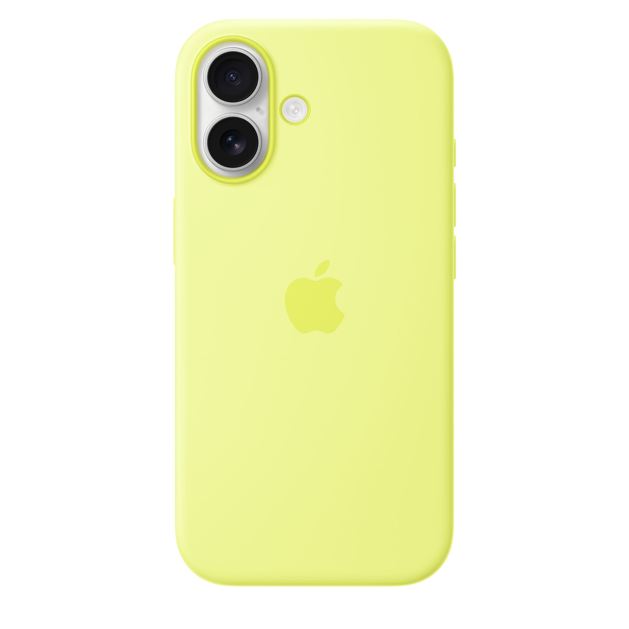 iPhone 17 Silicone Case with MagSafe – Neon Yellow