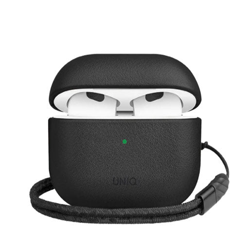 UNIQ Terra Genuine Leather AirPods 2021 Case - Dallas Black
