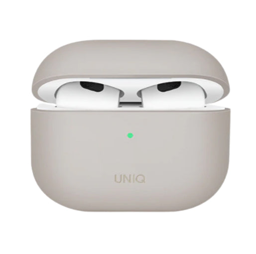 Uniq Lino Liquid Silicone AirPods Case – Ivory