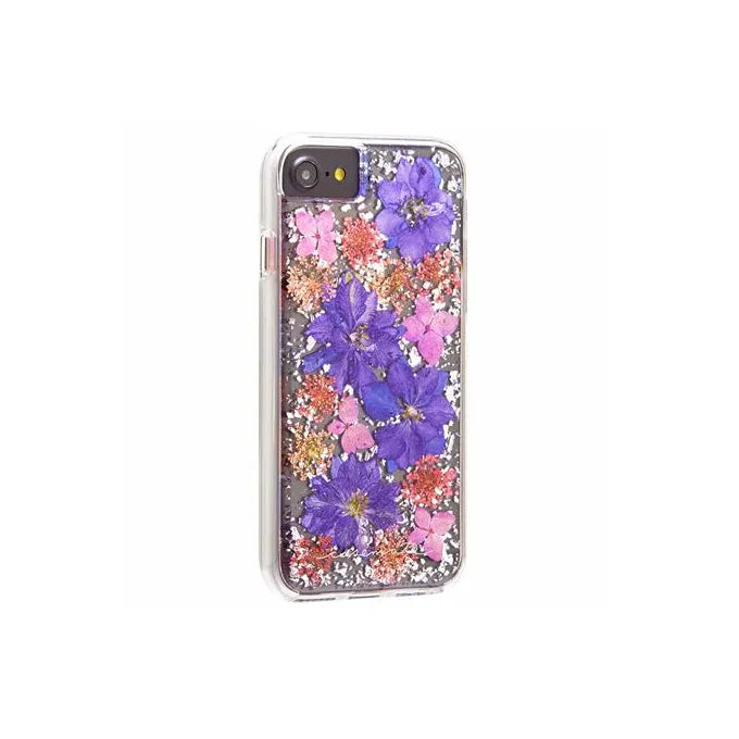 Case-Mate - جراب Karat Petals لهاتف Apple iPhone SE 2020/8/7 / 6S / 6، بنفسجي