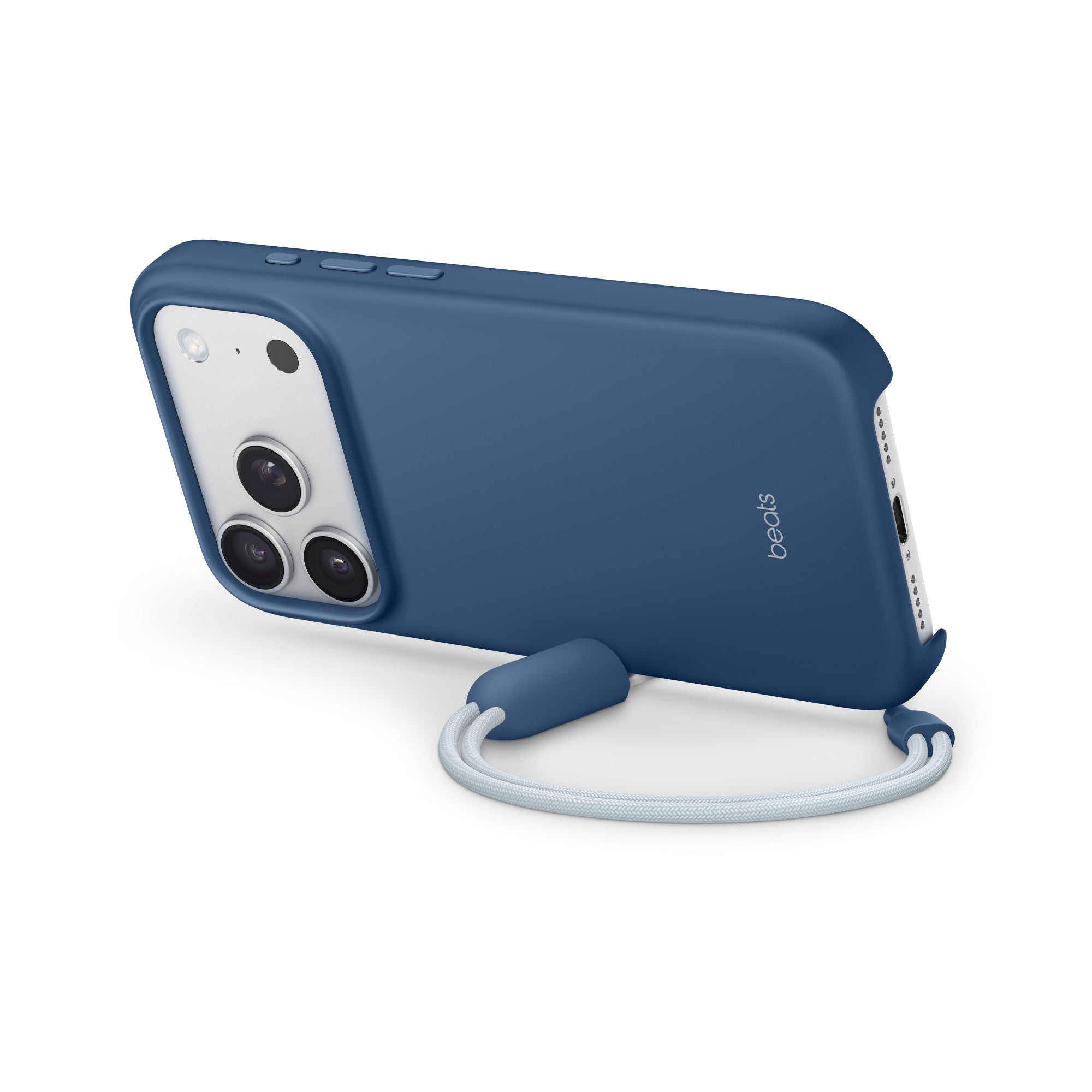 Beats iPhone 17 Pro Kickstand Case with MagSafe and Camera Control – Bedrock Blue