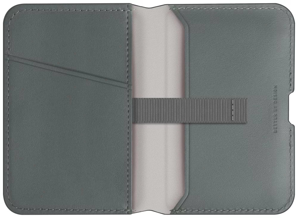 UNIQ Magnetic RFID wallet Lyden DS stand phone green (UNIQ-LYDENDSMW-LGRNIVY)