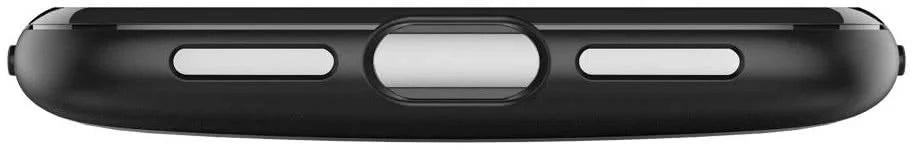 جراب SPIGEN - جراب iPhone X/XS الكلاسيكي باللون الرمادي الألومنيوم (057CS23345)