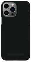 جراب IDEAL OF SWEDEN النحيف لهاتف iPhone 13 Pro Max، يدعم الشحن اللاسلكي، جراب هاتف متين من البولي كربونات غير اللامع مع مضاد للانزلاق (أسود فحمي) 