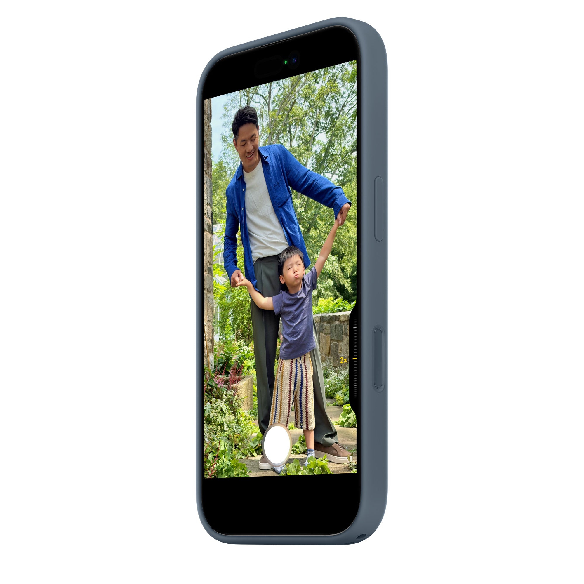 iPhone 17 Silicone Case with MagSafe – Anchor Blue