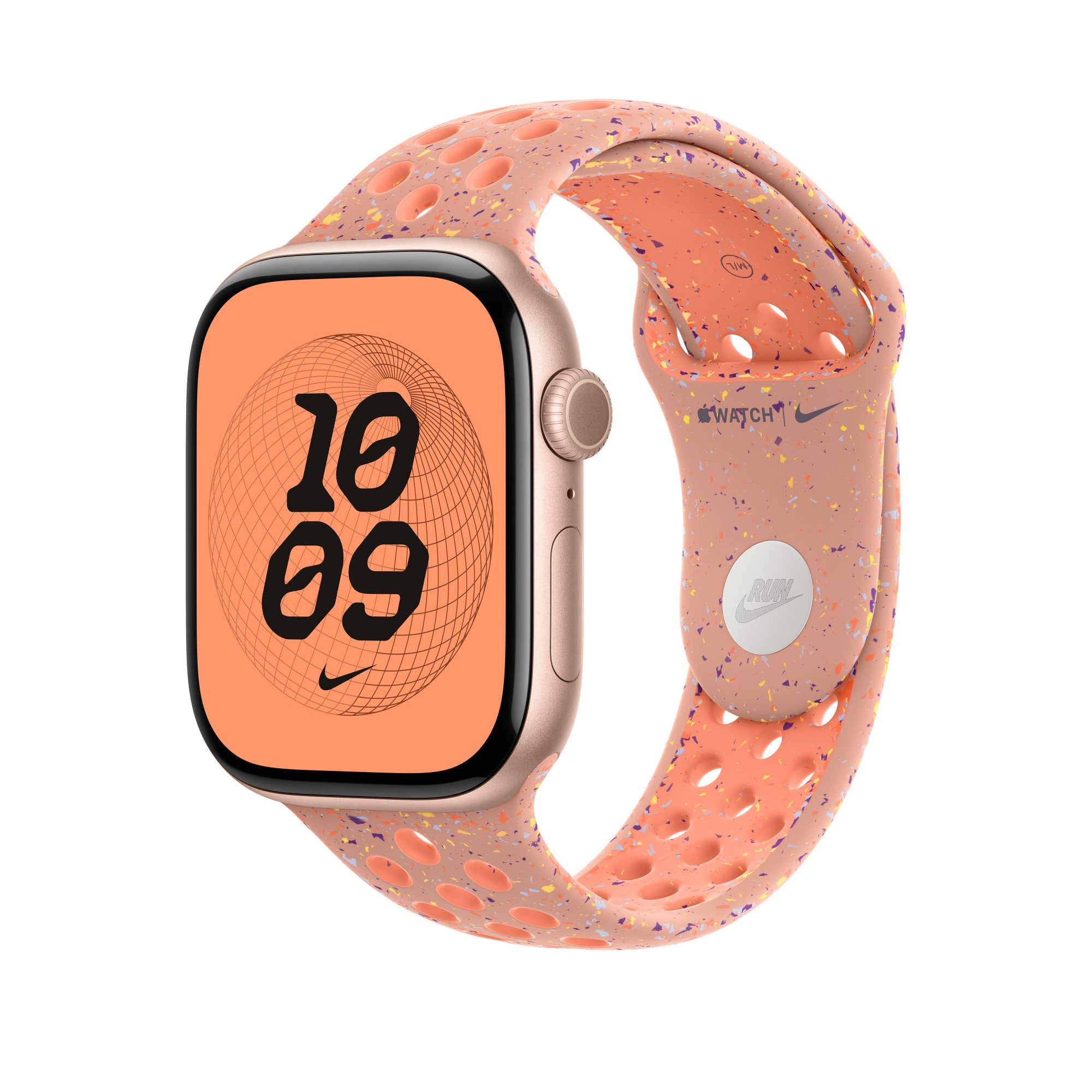 46mm Alpenglow Pink Nike Sport Band - S/M