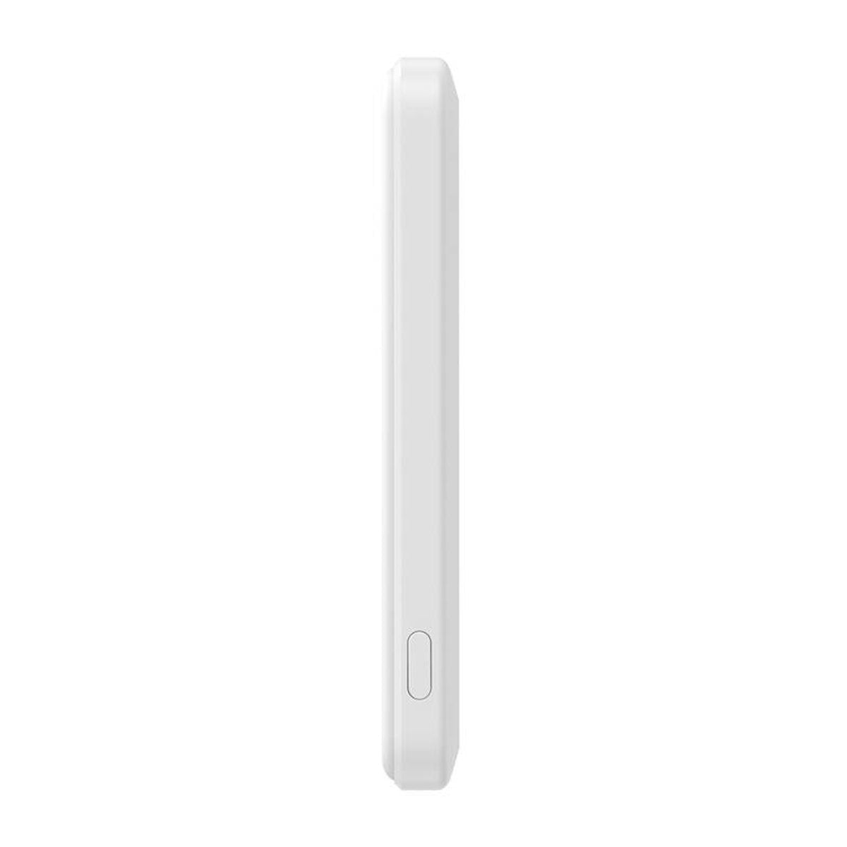 حامل ESR Qi2 MagSlim - بنك طاقة مغناطيسي 15 وات 5,000 مللي أمبير في الساعة - متوافق مع MagSafe وESR Halo Lock باللون الأبيض