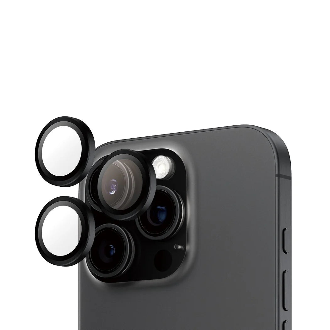 PanzerGlass Hoops Black Camera Lens Protector – iPhone 16 Pro / iPhone 16 Pro Max