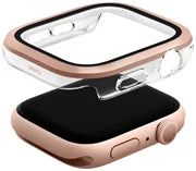 Uniq Case Voute For Apple Watch Series 10 46mm Tempered Glass Rose Gold