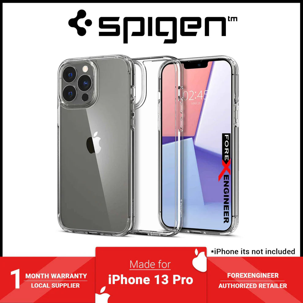 Spigen Crystal Hybrid for iPhone 13 Pro - Crystal Clear.