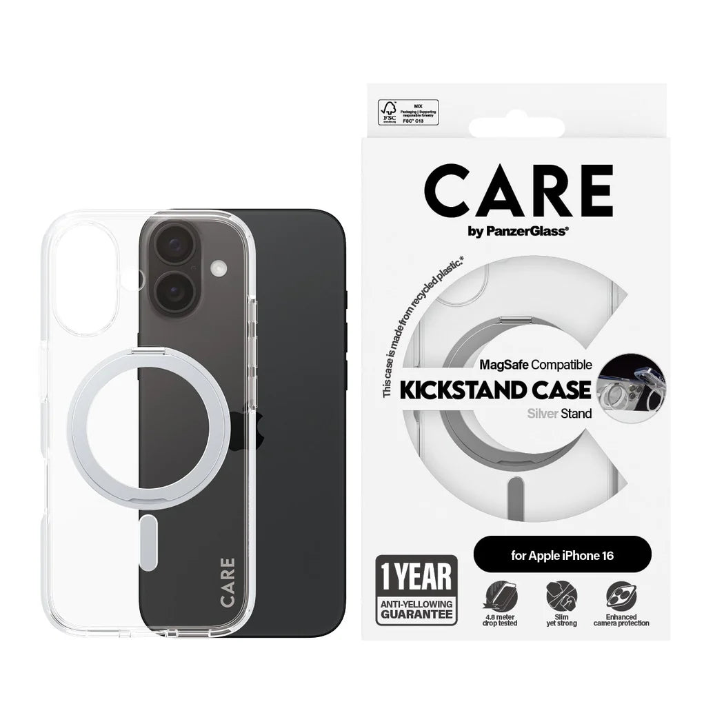ميزة CARE Silver Kicks+MagSafe – Apple iPhone 16