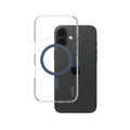 غطاء حماية CARE by PanzerGlass الرائد – أزرق مع MagSafe – لجهاز Apple iPhone 16 (6.1″)
