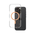 غطاء حماية CARE by PanzerGlass الرائد - Peachy مع MagSafe - Apple iPhone 16 Pro (6.3″)