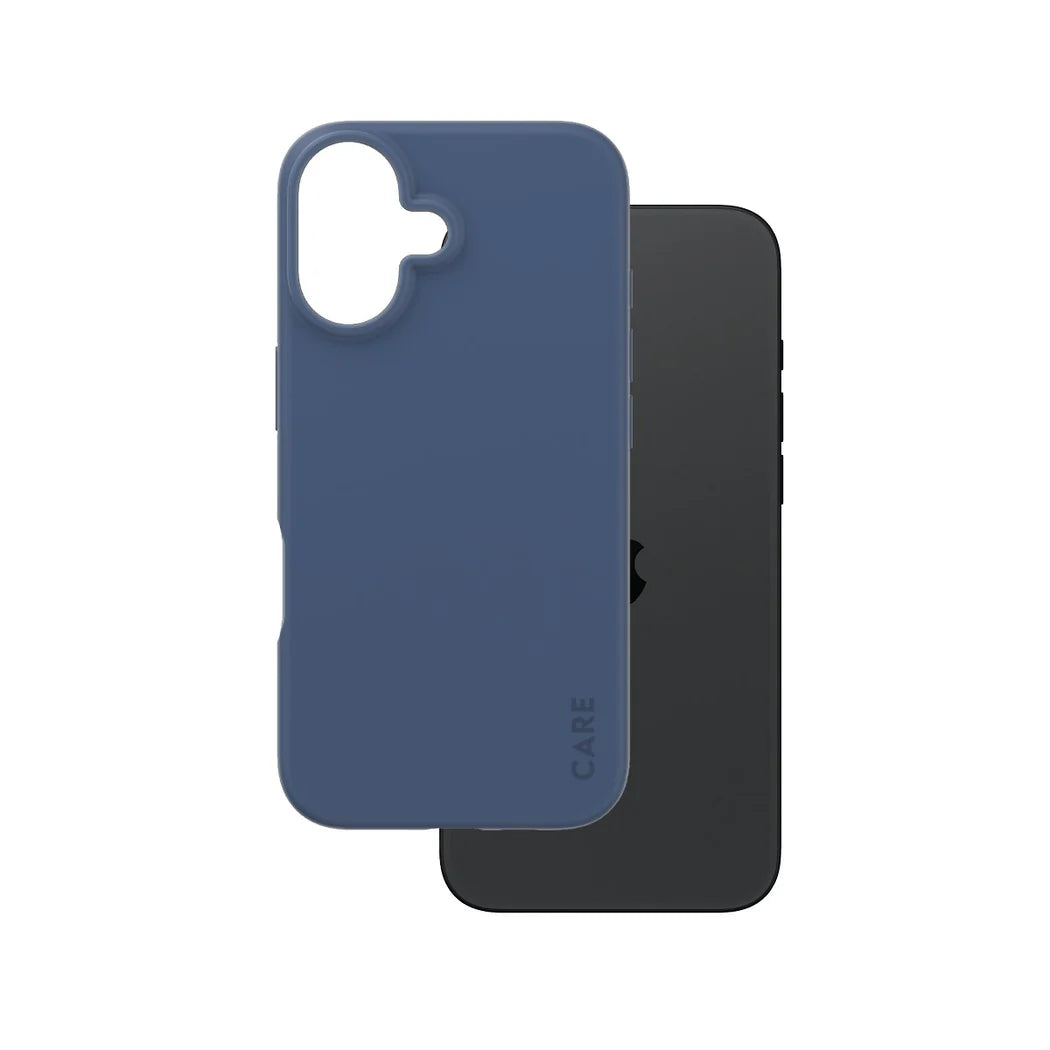 PanzerGlass® CARE Fashion Blue iPhone 16 Case