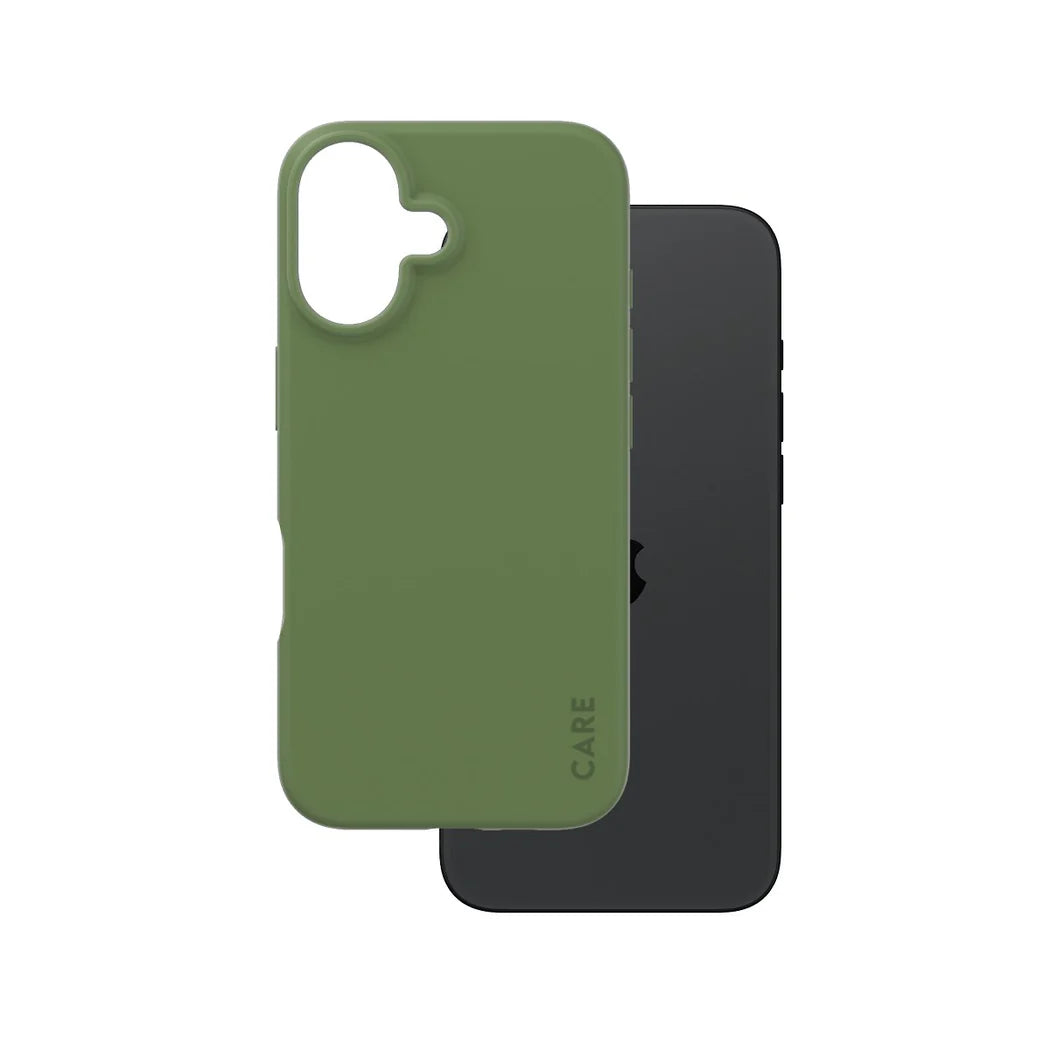PanzerGlass® CARE Fashion Green iPhone 16 Case