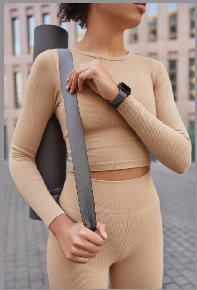 Strap UNIQ Stride De Rubber for Apple Watch 49/46/45/44mm charcoal