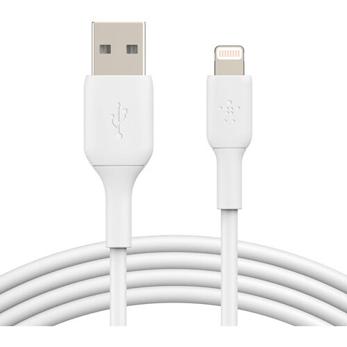 Belkin Boost Charge Lightning to USB-A Cable 3.3' White