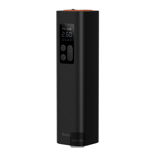 مضخة نفخ إطارات السيارات المحمولة باليد من Baseus Super Mini - ضاغط هواء - أسود