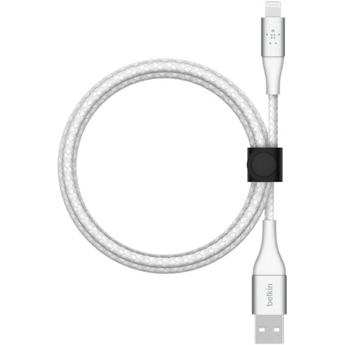 Belkin BoostCharge Braided Lightning to USB-A Cable 6.6' White