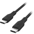 Belkin Boost Charge 100w Braided USB-C Cable 2m 6.6' Black