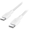 Belkin BoostCharge Braided USB-C Cable (10', White)