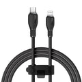 كابل Baseus Pudding Series 20W Type-C to Lightning - 1.2 متر، أسود