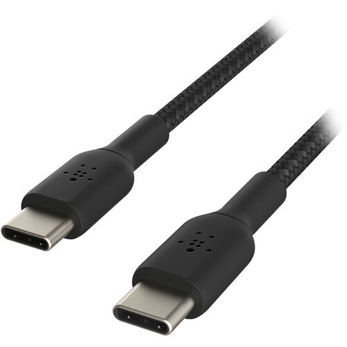 Belkin Boost Charge Braided 60W USB-C Cable Black, 3.3'