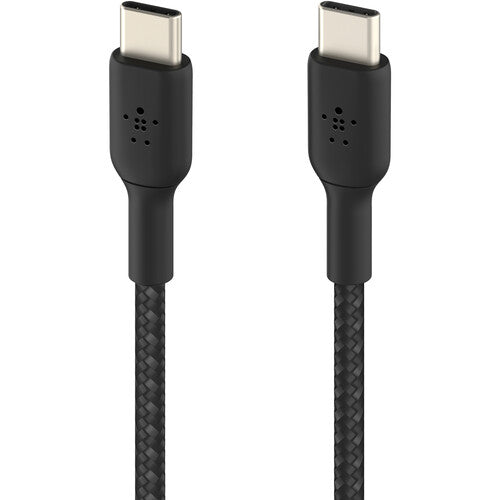 Belkin Boost Charge Braided 60W USB-C Cable Black, 3.3'