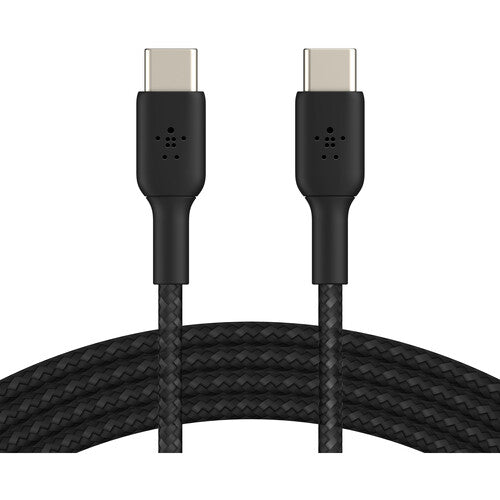 Belkin Boost Charge Braided 60W USB-C Cable Black, 3.3'