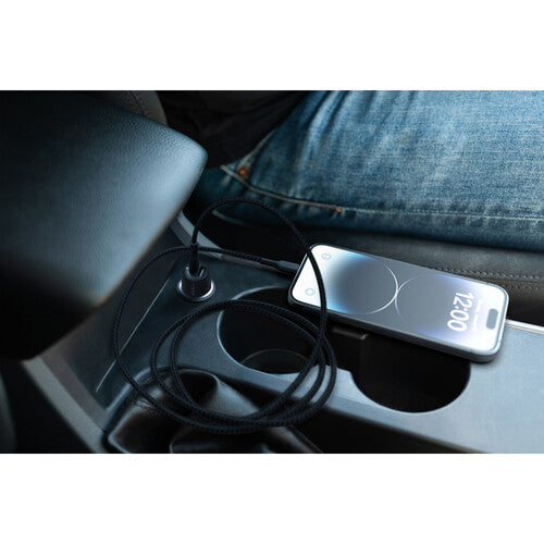 Belkin Boost Charge 42W Dual USB-C + USB-A Car Charger Black