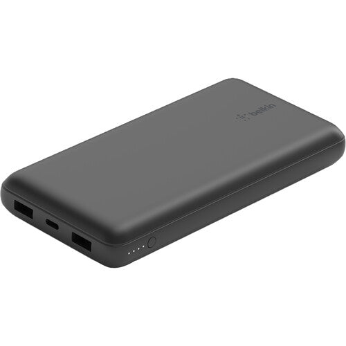 بطارية محمولة من Belkin BoostCharge بسعة 20,000 مللي أمبير/ساعة، لون أسود