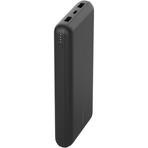 بطارية محمولة من Belkin BoostCharge بسعة 20,000 مللي أمبير/ساعة، لون أسود