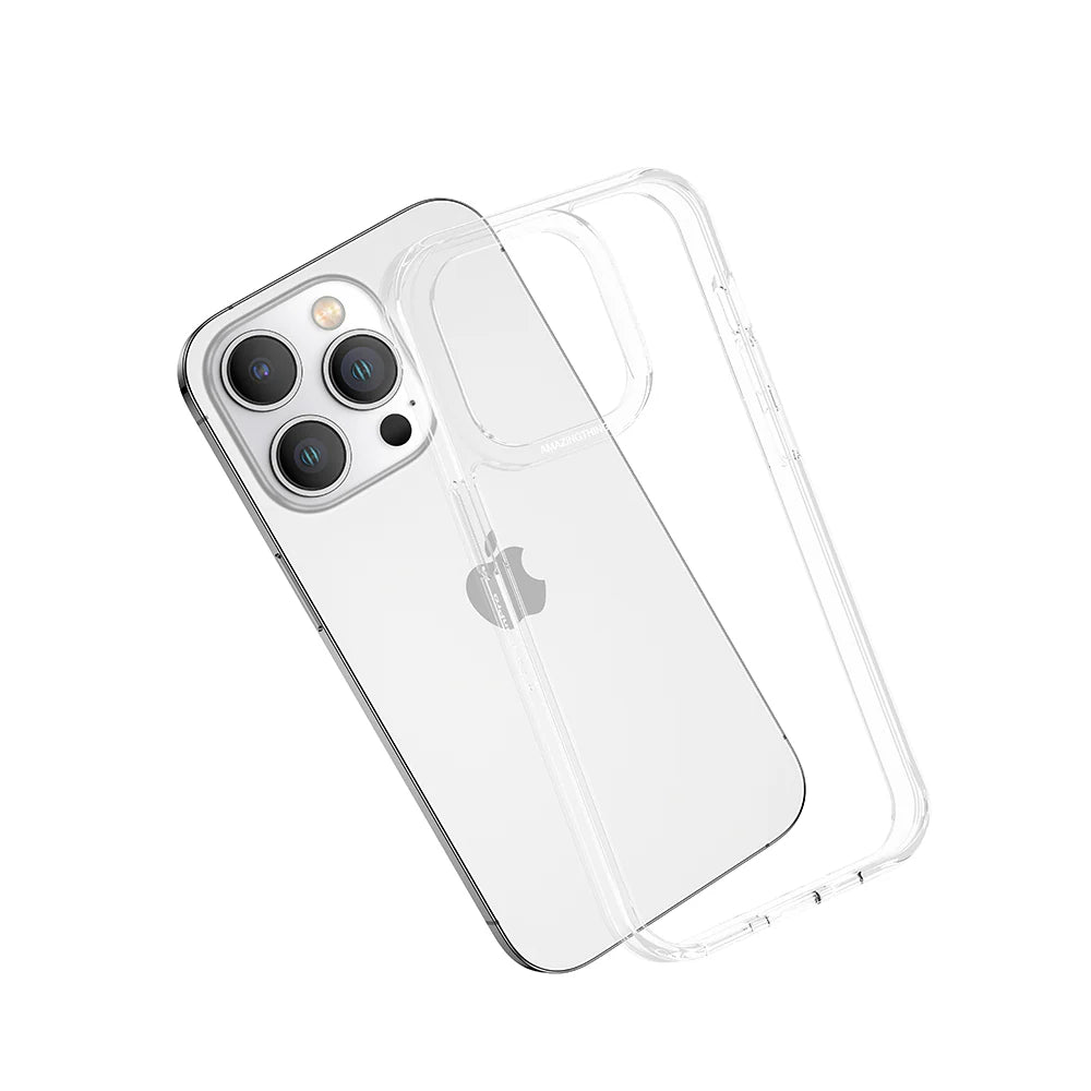 غطاء AMAZINGthing Minimal لهاتف iPhone 2022 (6.1″ Pro) - أسود