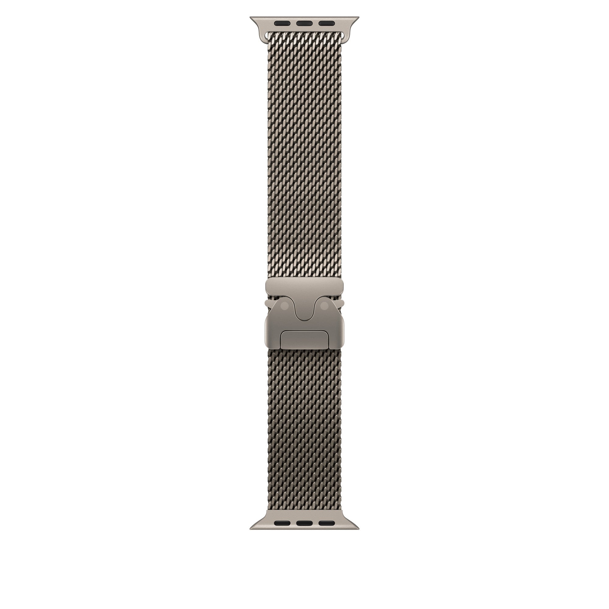 49mm Natural Titanium Milanese Loop - Large
