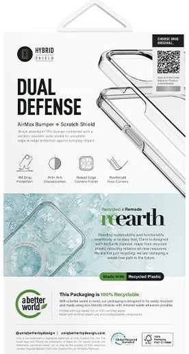 Uniq iPhone 16 Magclick Clario (ECO) Clear