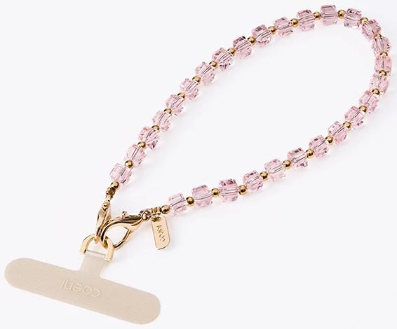 UNIQ Coehl Candy Gem Handstrap universal telephone string for wrist pink candy (UNIQ-CANDYGEM-HCPNK)