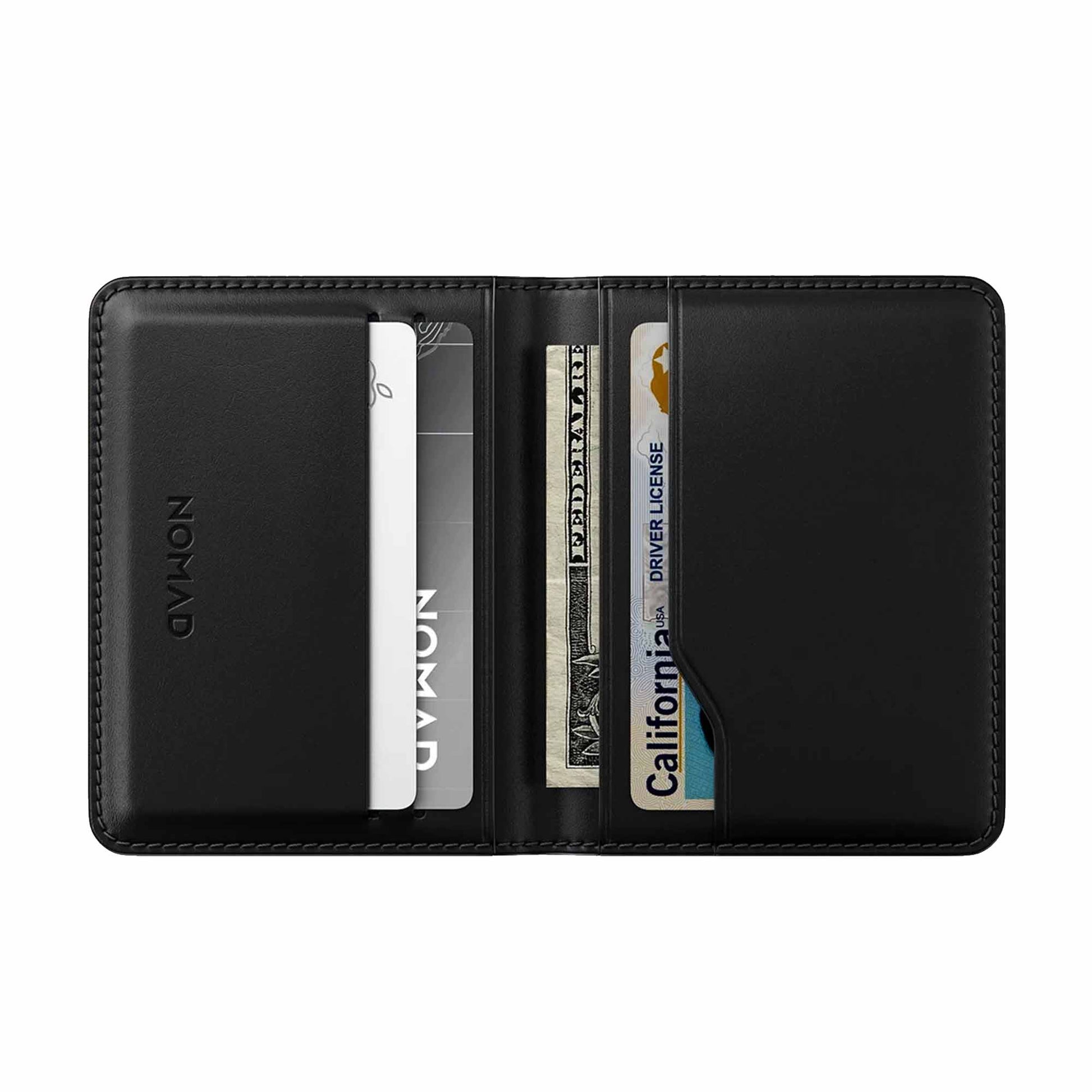 Nomad Horween Card Wallet Plus - Black