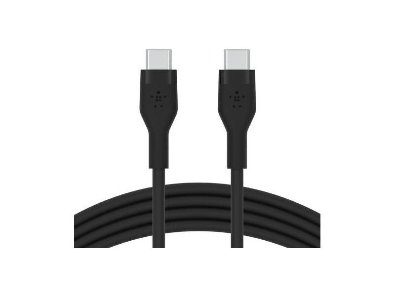 كابل Belkin Flex USB-C/USB-C، Schnellladen bis 60 وات، 1 متر أسود