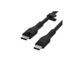 Belkin Flex USB-C/USB-C Kabel, Schnellladen bis 60W,1m schwarz