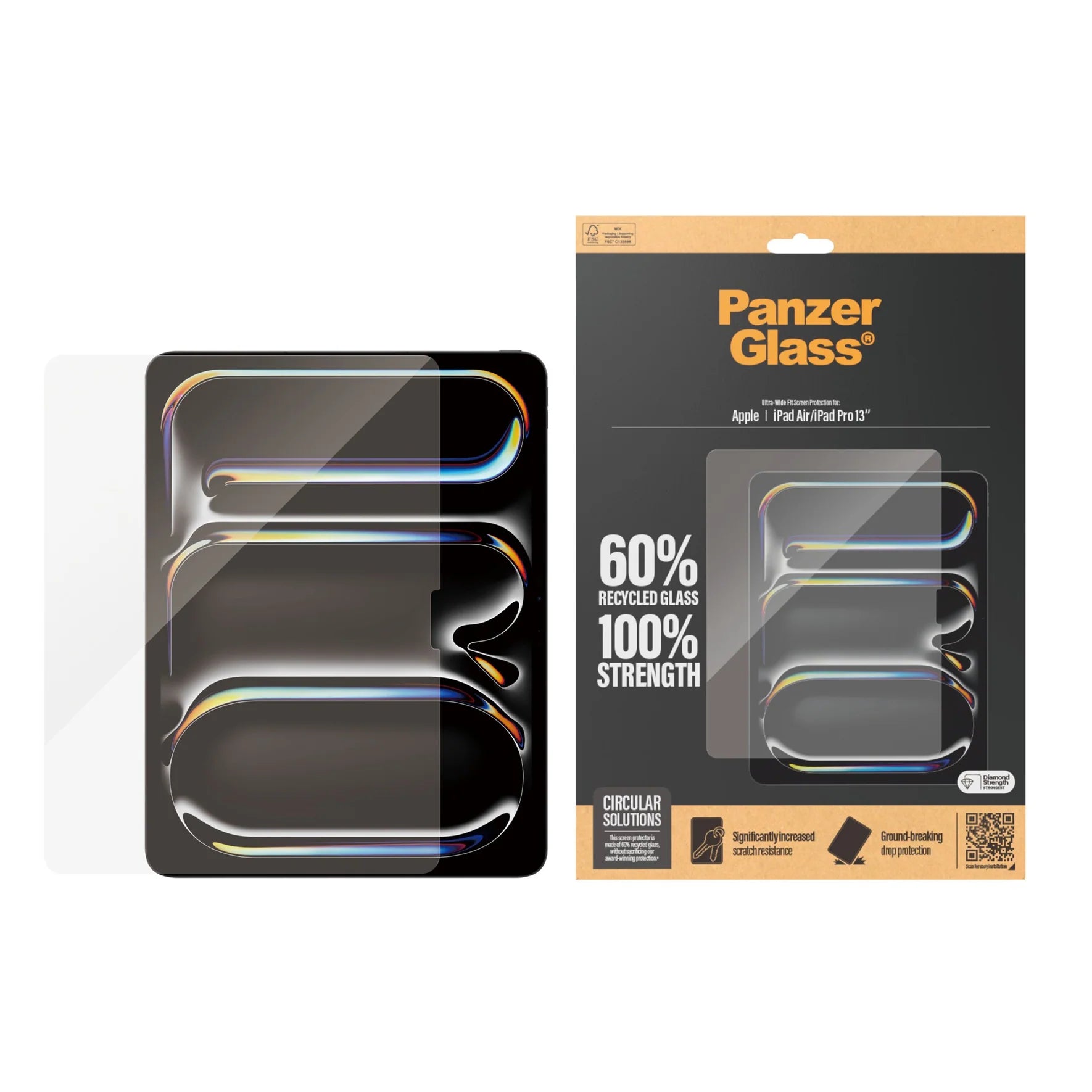 PanzerGlass Ultra-Wide Fit Screen Protector – iPad Air 13″ & iPad Pro 13″ (2024)