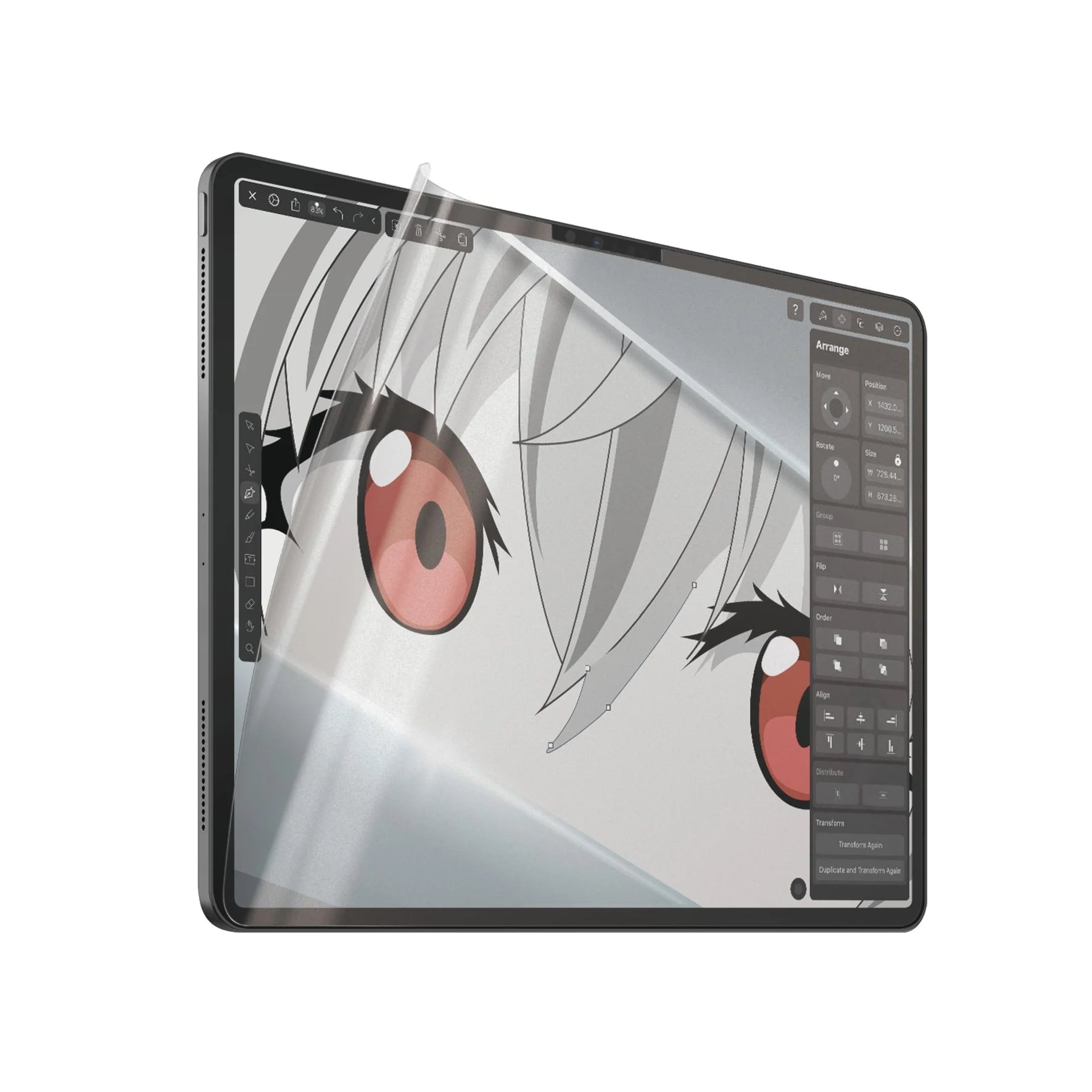 PanzerGlass GraphicPaper® Ultra-Wide Screen Protector – iPad Air 13″ & iPad Pro 13″ (2024/2025)