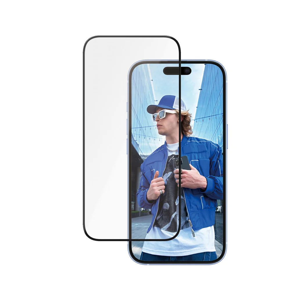 PanzerGlass® Ceramic Screen Protector compatible with iPhone 16 & iPhone 15