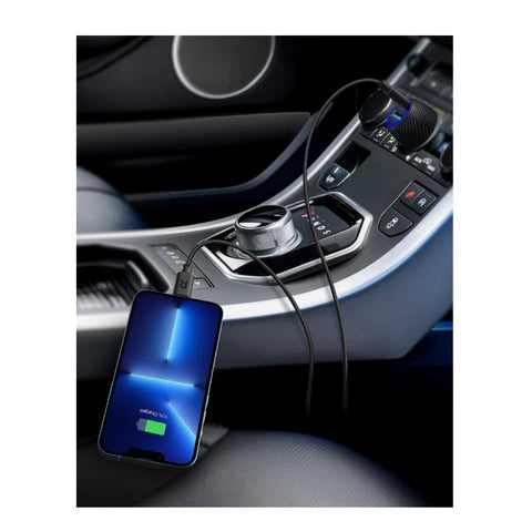 RAVPower PD Pioneer 49W 2 Port Car charger - Black