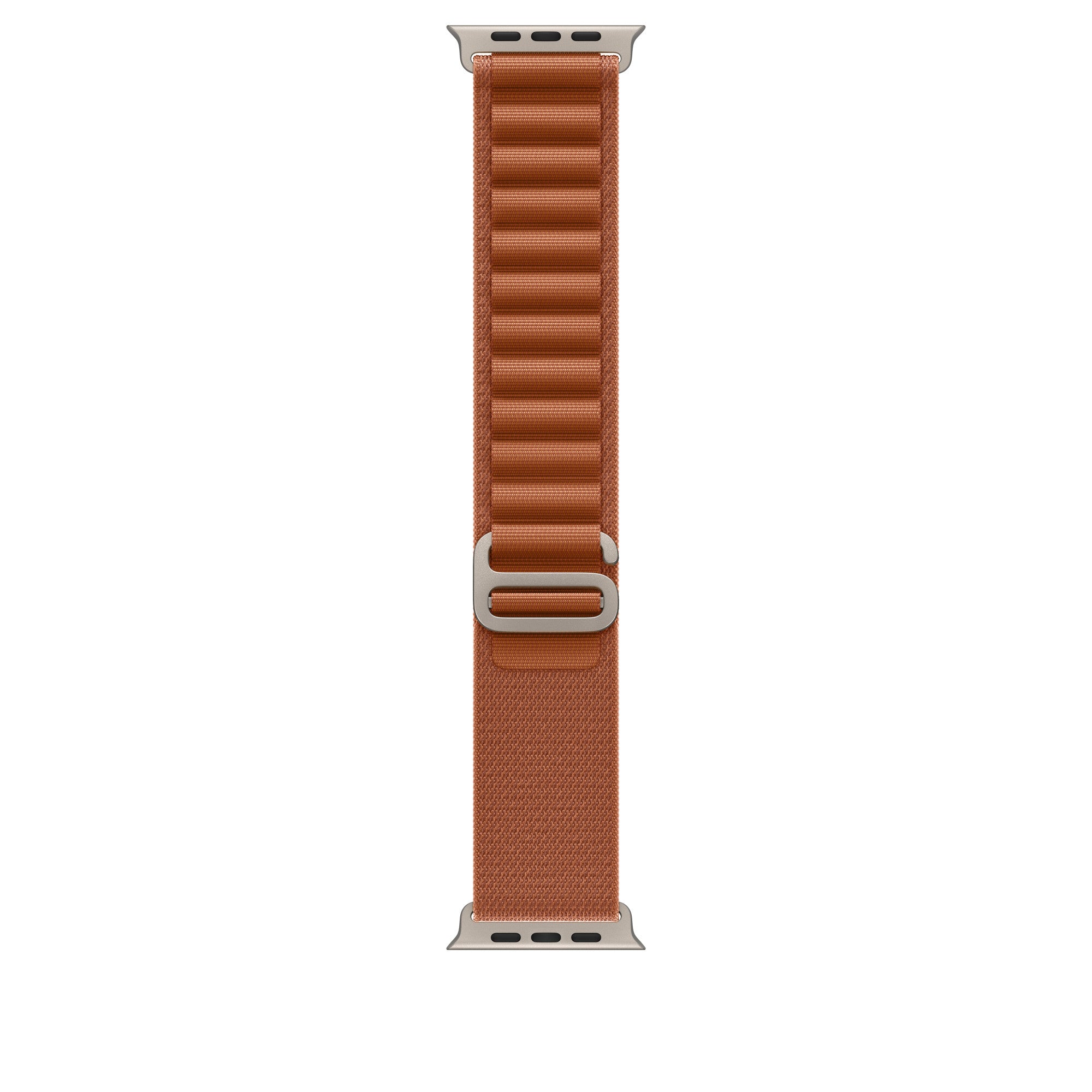 49mm Terra Cotta Alpine Loop - Medium - Natural Titanium Finish